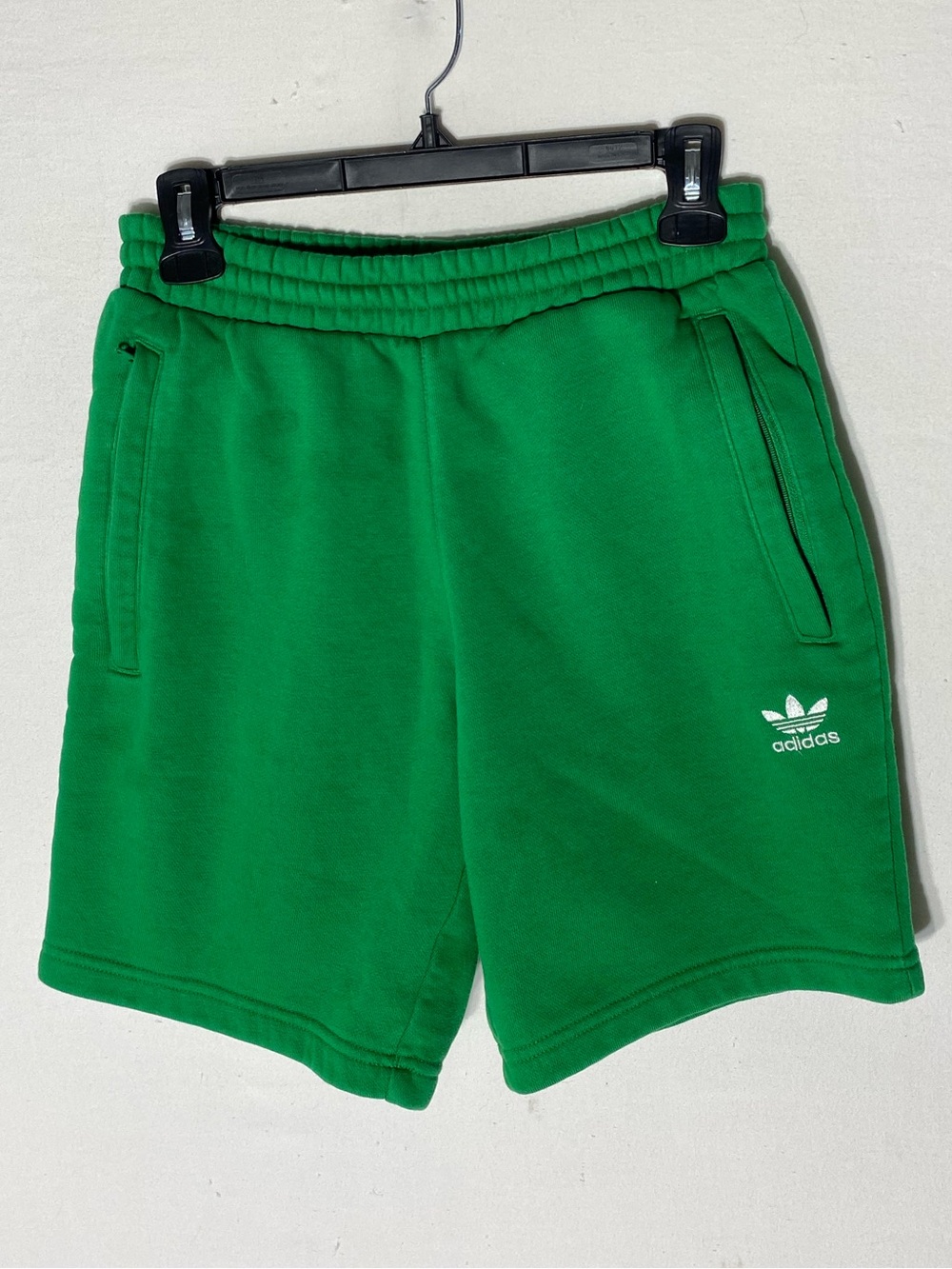 Adidas Originals Essentials Trefoil Green Sweat Shorts XS Activewear Workout